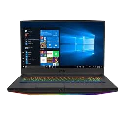 MSI GT76 RTX 2080 Intel Core i9 10th Gen laptop