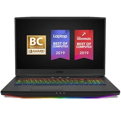 MSI GT76 RTX 2080 Intel Core i9 9th Gen laptop