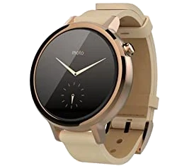 Motorola Moto 360 2nd Gen Rose Gold Blush Leather 42mm