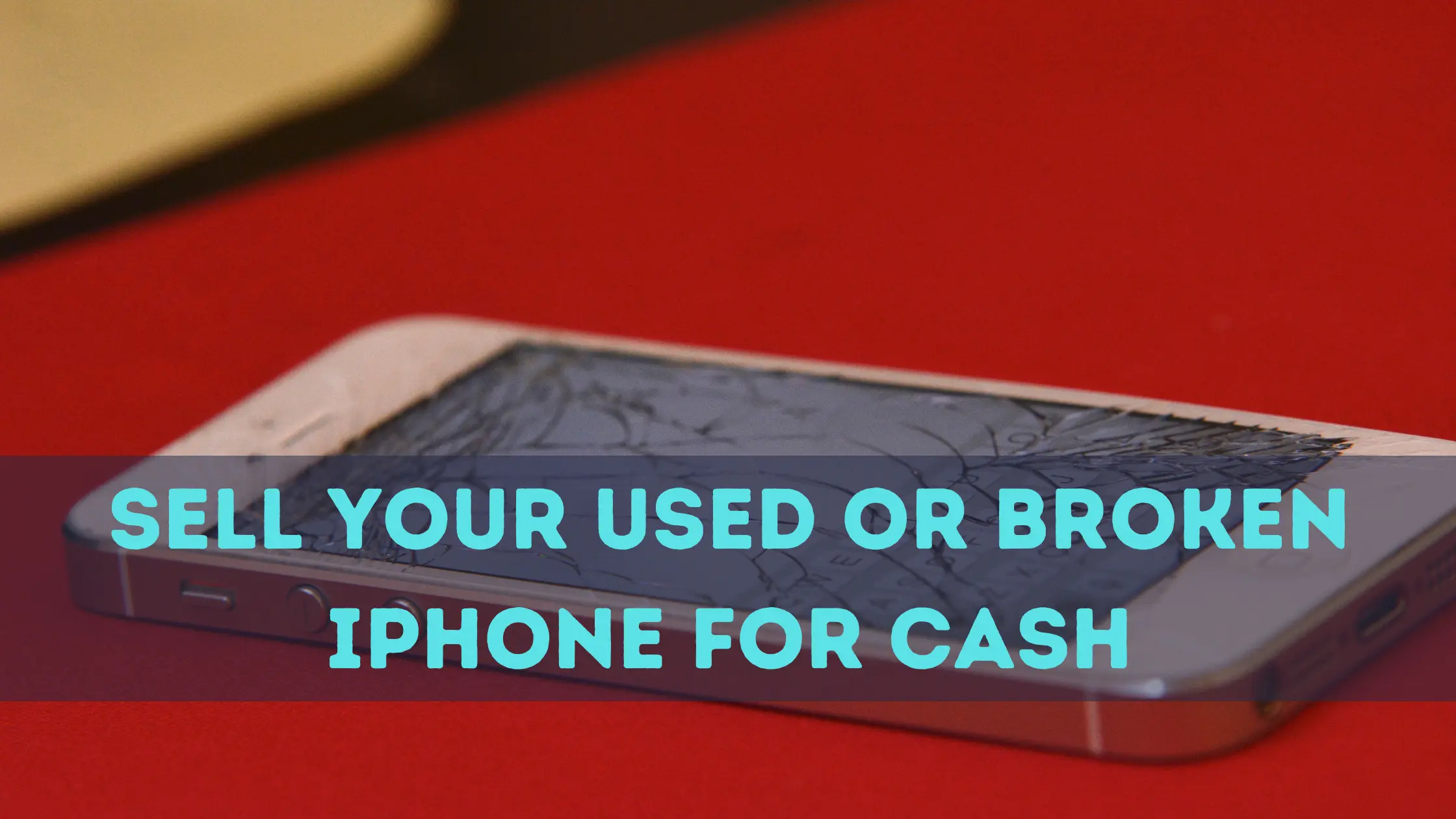 sell my used or broken iPhone for cash